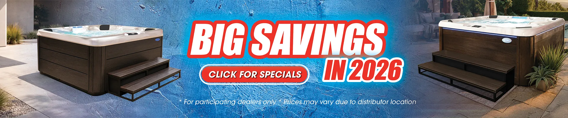 Calspas hot tub being used in a family setting - Weatherford