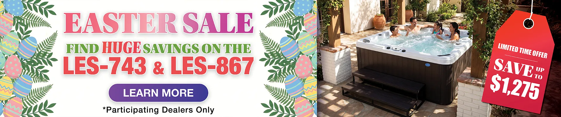 Calspas hot tub being used in a family setting - Weatherford